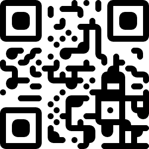 QR code with Rounded style